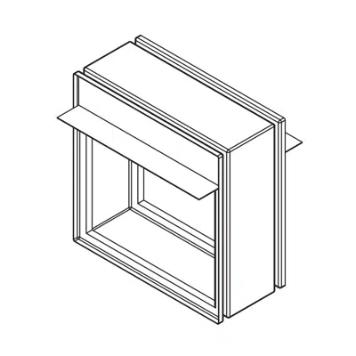 Imagem para Fire Damper - 3 Hour - Static- Curtain Style Blade - Class B - VFD-30-B}