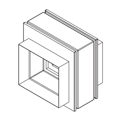 afbeelding voor Fire Damper - 3 Hour - Static- Curtain Style Blade - Class C - VFD-30-C
