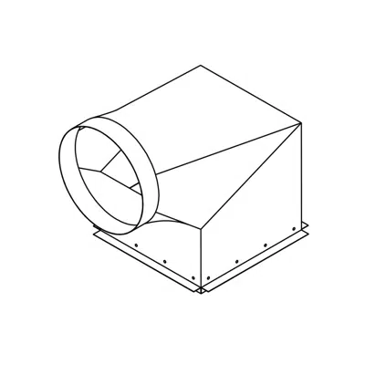 Image for Ceiling Radiation Damper - 1 Hour - 90 Degree Plenum - CFD-521-90