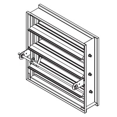 Image for Fire Damper - 1-1/2 Hour - Airfoil Blade - FD-150