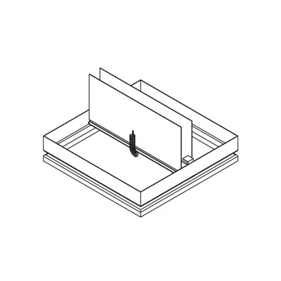 Image for Backdraft Damper - Butterfly Style Blade - BD-20