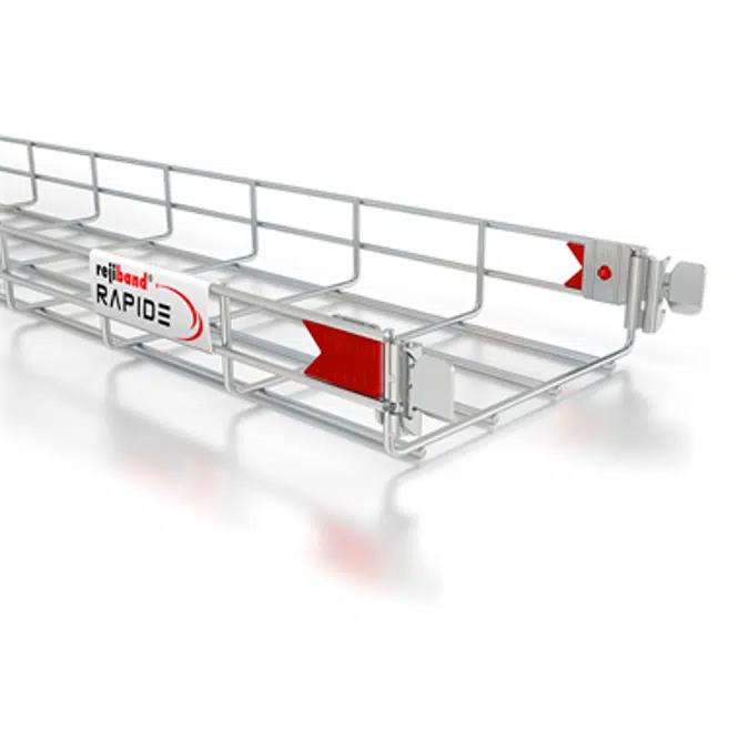 Rejiband® Rapide. Quick-connect Click Wire mesh trays