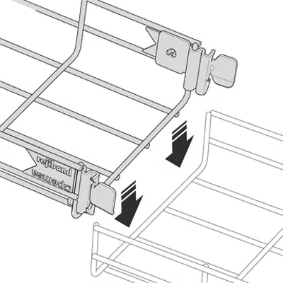 Image pour Rejiband® Rapide. Quick-connect Click Wire mesh trays