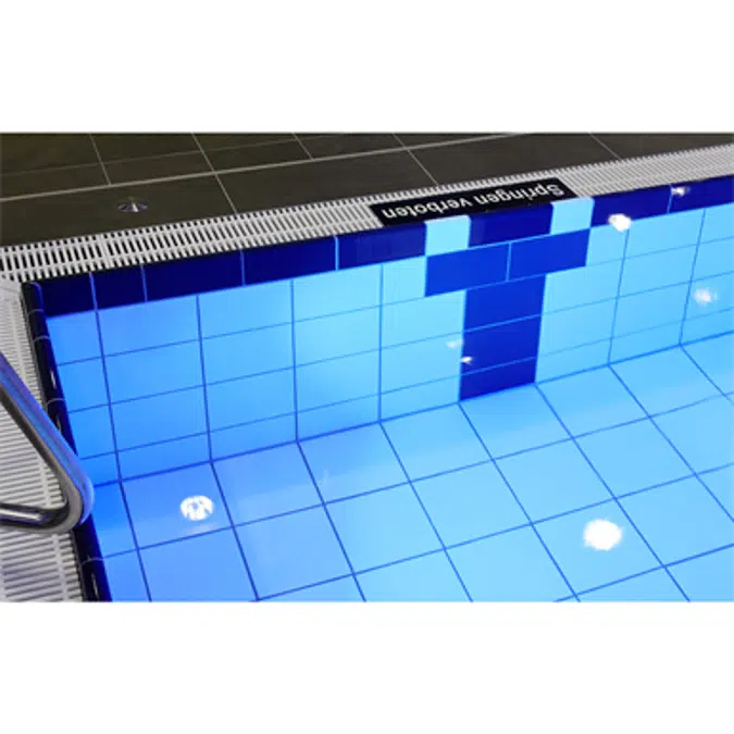 Swimming pool edge system Wiesbaden