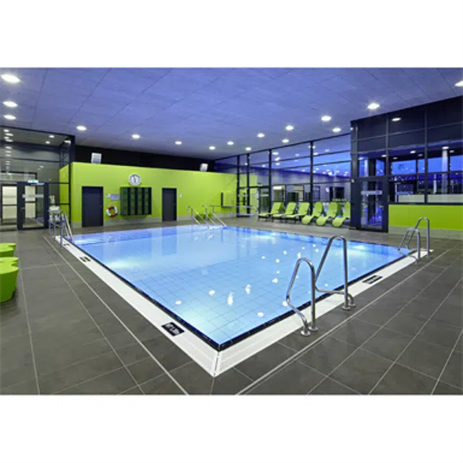 Swimming pool edge system Wiesbaden