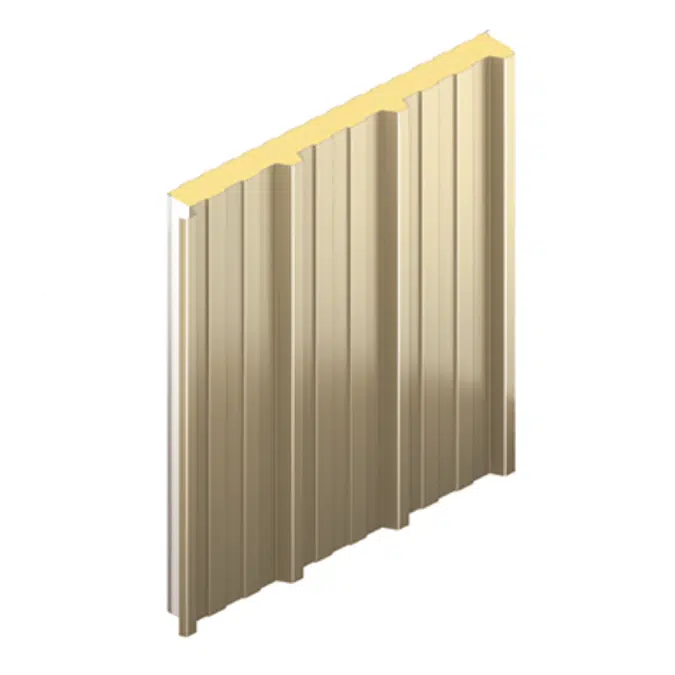 BIM objects - Free download! Insulated Panel KS1000 RW (Wall) | BIMobject