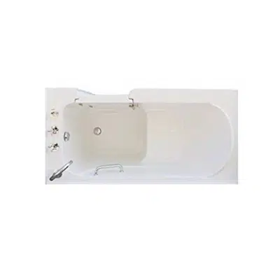 obraz dla Signature Bath LPI6030-S-RD Walk-In Bathtub with Right Drain