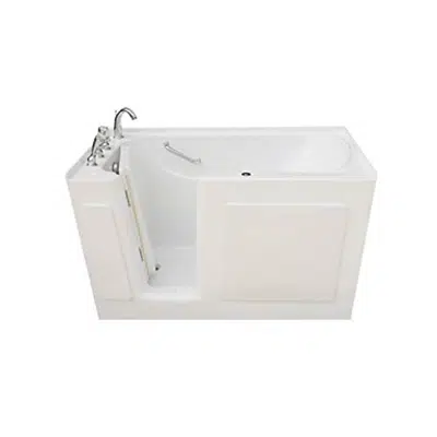 画像 Signature Bath LPI4730-W-LD Walk-In Whirlpool Bathtub with Left Drain