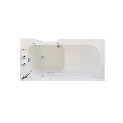 Signature Bath LPI5430-S-LD Walk-In Bathtub with Left Drain图像