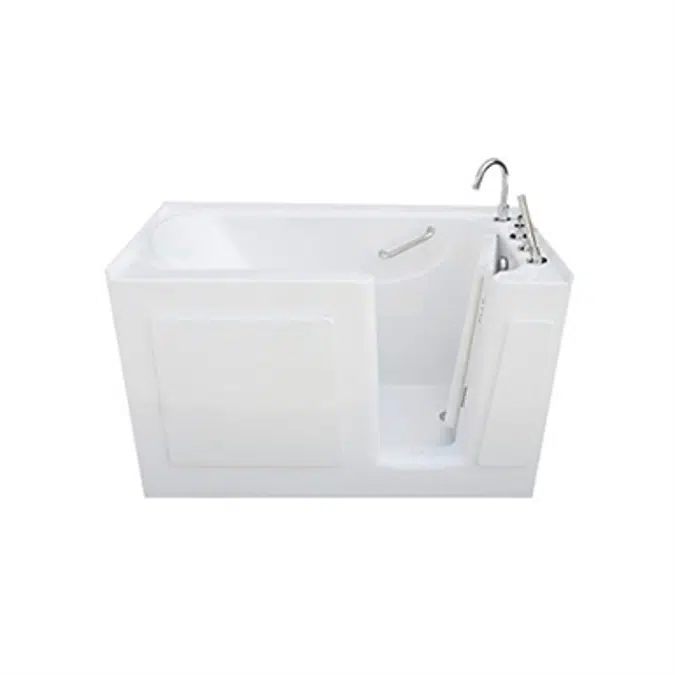 Signature Bath LPI5430-S-RD Walk-In Bathtub with Right Drain