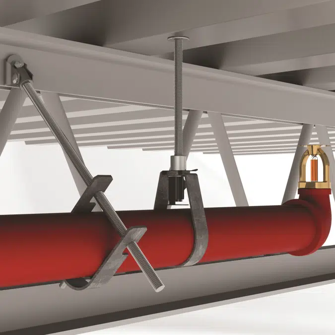 BIM objects Free download! nVent CADDY Branch Line Restraint System