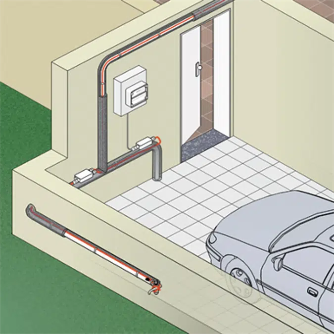 Raychem XL-Trace LSZH Heating Cable for Pipe Frost Protection (Europe)