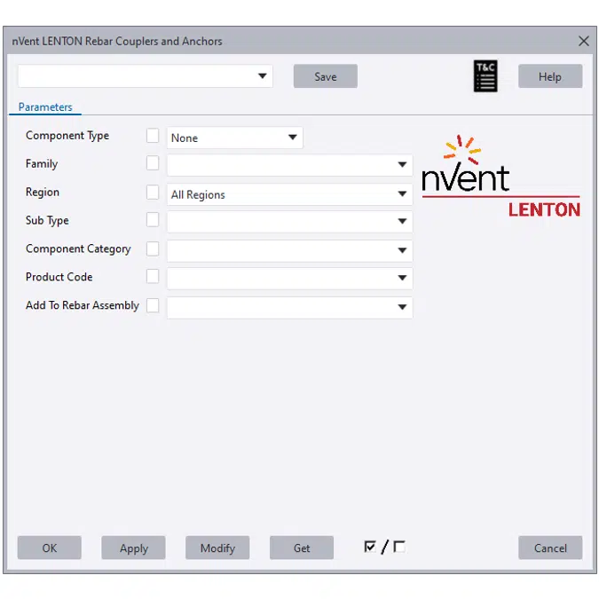 nVent LENTON Rebar Couplers & Anchors for TEKLA Structures