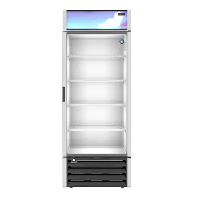 RM-26-HC, Refrigerator, Single Section Glass Door Merchandiser için görüntü