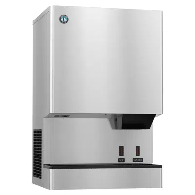 DCM-500BAH-OS, Cubelet Icemaker, Air-Cooled, Hands Free Dispenser, Built in Storage Bin图像