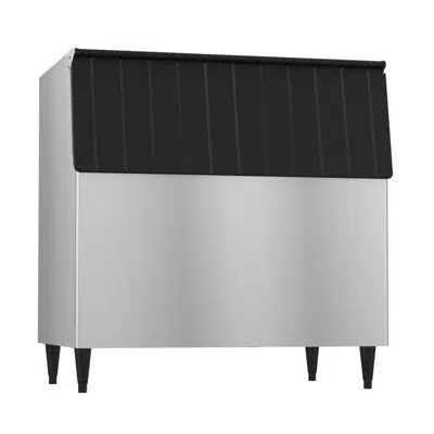 kuva kohteelle B-700SF, 44" W Ice Storage Bin with 700 Lbs Capacity – Stainless Steel Exterior