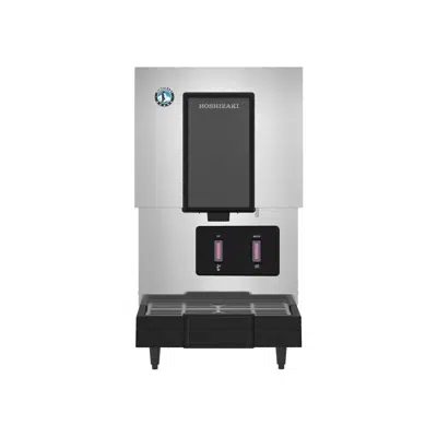 DCM-271BAH-OS, Cubelet Icemaker, Air-Cooled, Hands Free Dispenser, Built in Storage Bin图像