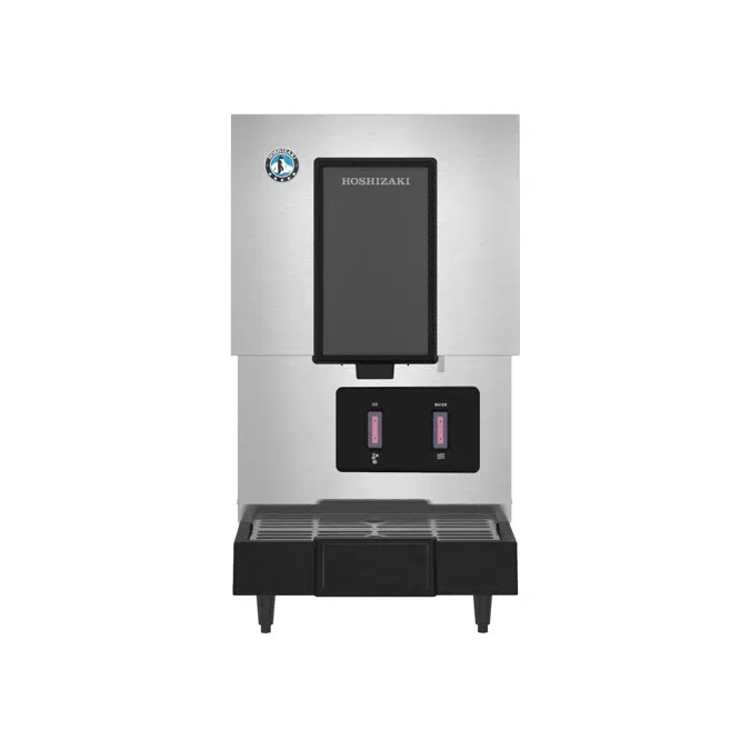 DCM-271BAH-OS, Cubelet Icemaker, Air-Cooled, Hands Free Dispenser, Built in Storage Bin