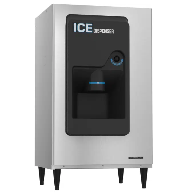 DB-200H, 30" W Hotel/Motel Ice Dispenser with 200 Lbs Capacity – Stainless Steel Exterior