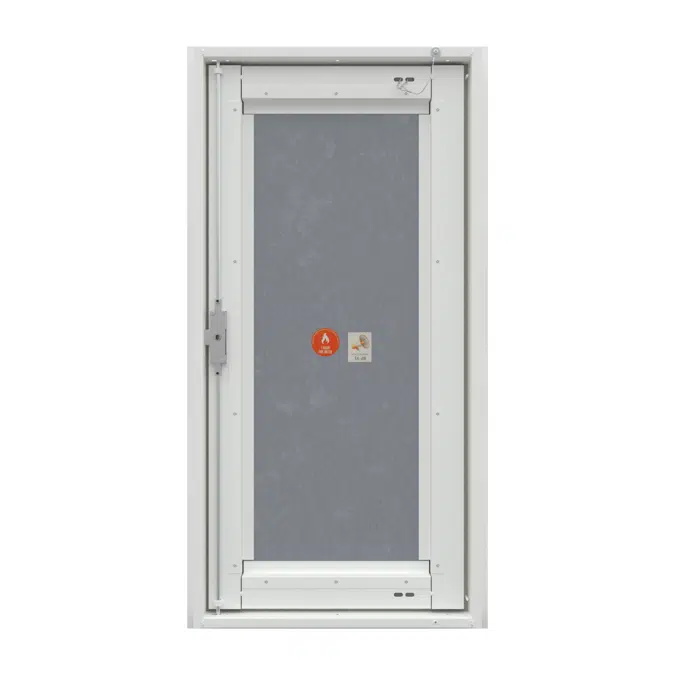 BIM objects - Free download! Riser Door - Wall Application - Metal Door ...