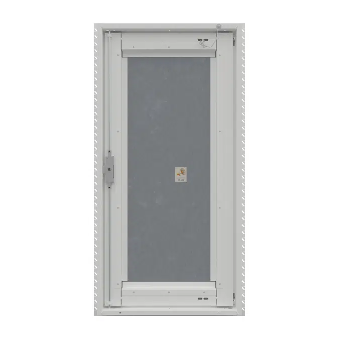 BIM objects - Free download! Riser Door - Wall Application - Metal Door ...