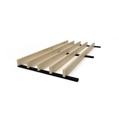 画像 Wooden slats - Slatted false ceiling - ECOGRID