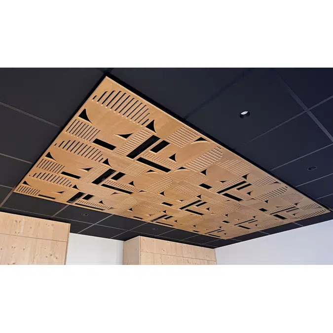 Wooden ceiling tiles - Artgrid