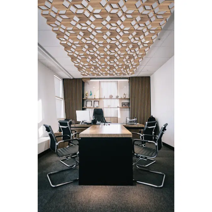 Wooden ceiling tiles - Artgrid