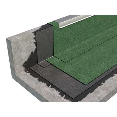 画像 EXPOSED COLD ROOF TYPE ROOFING SYSTEM WITH BPE BITUMEN-POLYMER MEMBRANES