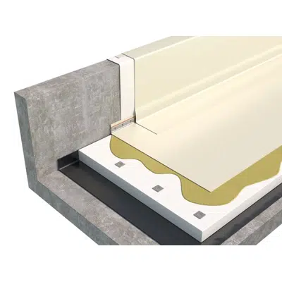 画像 EXPOSED WARM ROOF TYPE ROOFING SYSTEM WITH PVC/TPO MEMBRANES