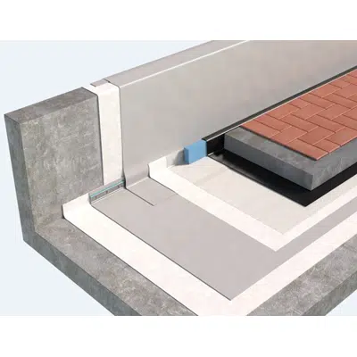 WALKABLE ROOFING SYSTEM WITH FIXED FLOORING TYPE COLD ROOF WITH PVC/TPO MEMBRANES için görüntü