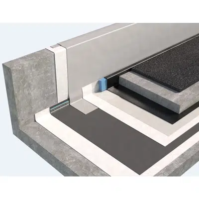 画像 ROOFING SYSTEM WITH DRIVE-OVER PAVING TYPE COLD ROOF WITH SYNTHETIC PVC MEMBRANE