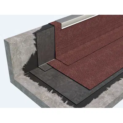 画像 EXPOSED COLD ROOF TYPE ROOFING SYSTEM WITH BPP BITUMEN-POLYMER MEMBRANES