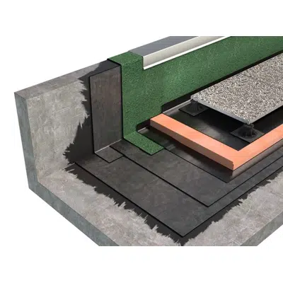 Immagine per Italy_SISTEMA DI COPERTURA PEDONABILE CON PAVIMENTAZIONE MOBILE TIPO TETTO ROVESCIO CON MEMBRANE IN BITUME-POLIMERO BPE