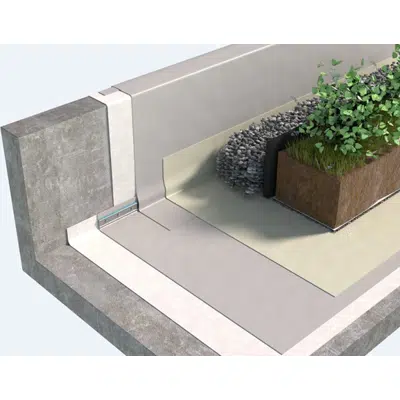 Immagine per Italy_SISTEMA DI COPERTURA ZAVORRATA CON TETTO VERDE ESTENSIVO TIPO TETTO FREDDO CON MEMBRANE SINTETICHE FLAGON PVC/TPO