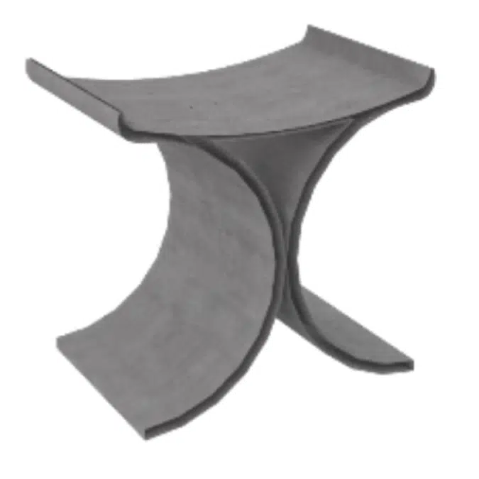 CPAC 3D Concrete Printing Furniture CH-006