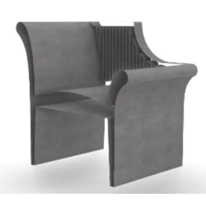 CPAC 3D Concrete Printing Furniture CH-021