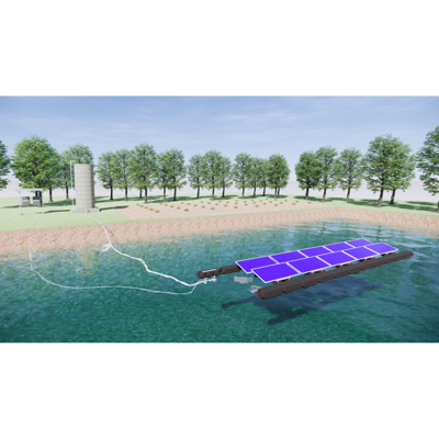 Immagine per CPAC Agricultural Solar Module for Underground Reservoir
