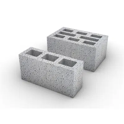 afbeelding voor Hollow concrete block