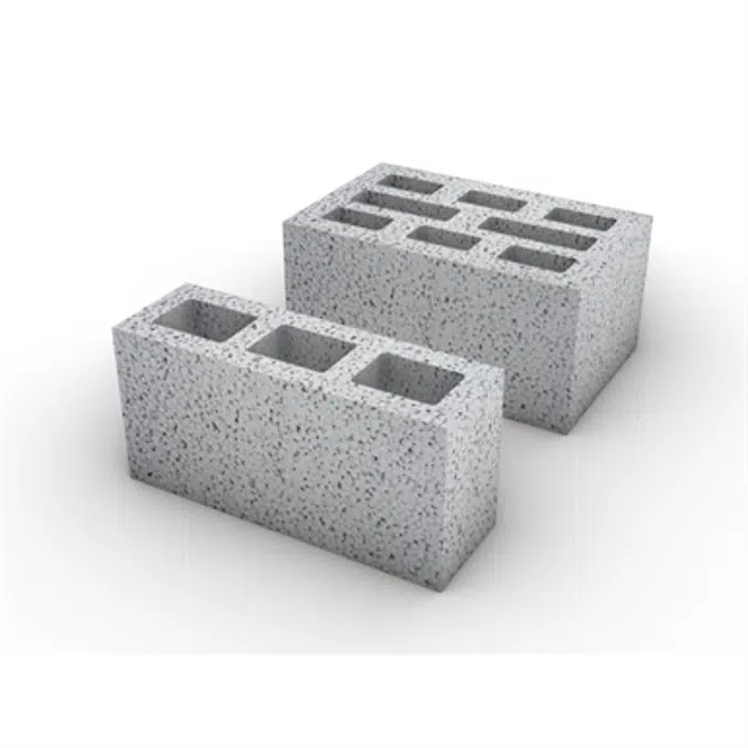 Объекты BIM - Скачать Бесплатно! Hollow Concrete Block | BIMobject