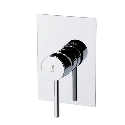 imagem para THEO DARK Recessed Shower mixer