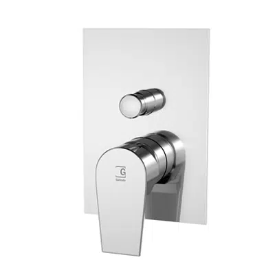 AROHA Recessed Bath-Shower mixer 이미지