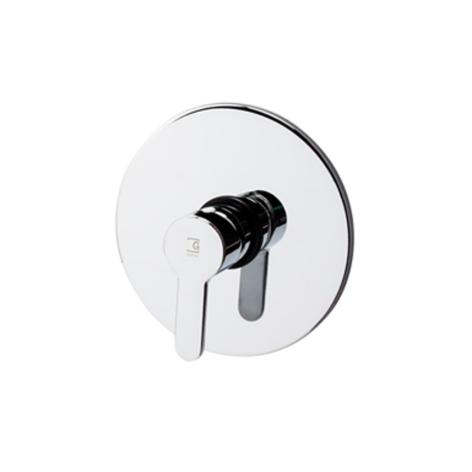 BIM objects - Free download! PYSA Recessed Shower mixer | BIMobject