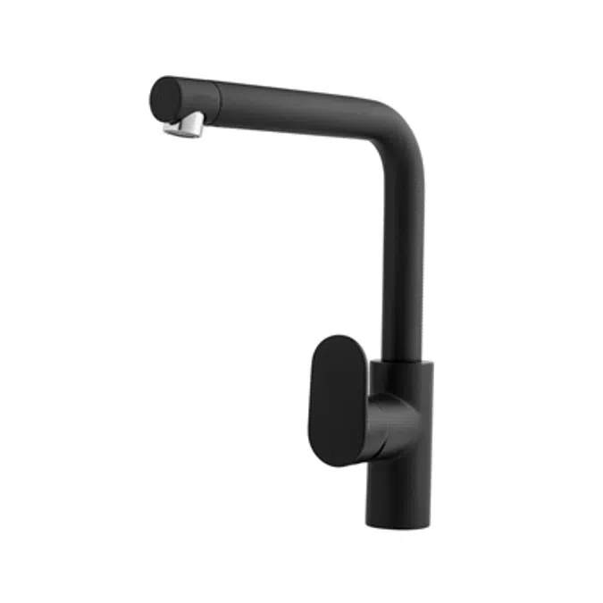 NINE Kitchen mixer 90º spout