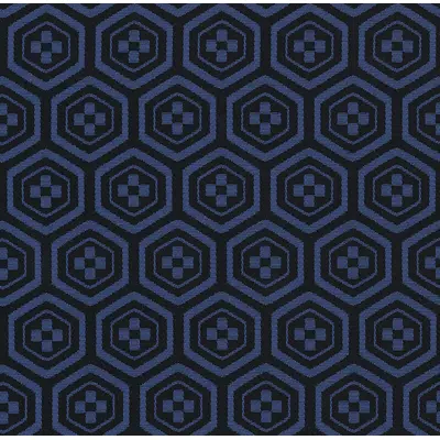 imagen para Fabric with Turtle's shell design KIKKOUMON [ 亀甲文 ]
