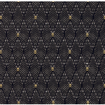 fabric with diamond lattice design tachibishi (with gold thread) [ 立菱（金糸入） ]