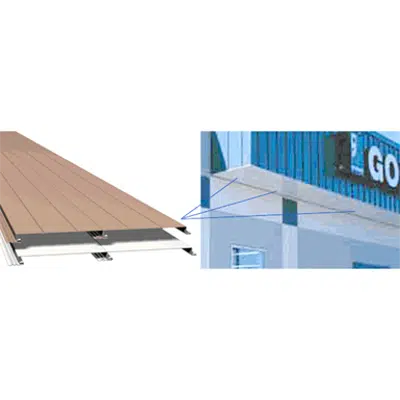 FP-12 Soffit Panel System için görüntü