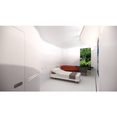 Image pour Futuristic modular hospital