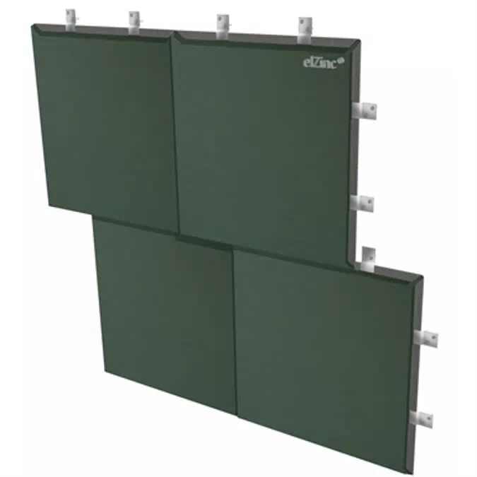 Flat Lock Panel - NedZink