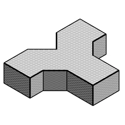 kép a termékről - CLIMAVER Rectangular T Double Ramification